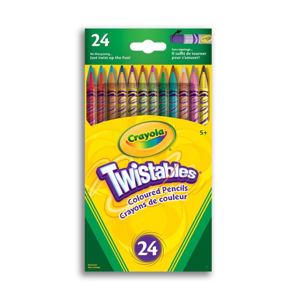 Crayola 24 Twistables Colored Pencils