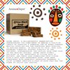 Aroma Depot African Black Soap 8 oz. Scented Lemongrass Bar Handmade with Shea Butter, and Essential Oil. 100% Natural Infused Soap For Face and as a Body Wash.