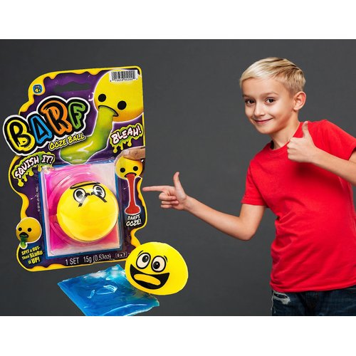 JA-RU Barf Slime Toy Squishy Stress Balls for Kids (2 Fidget Ball Assorted) Throw Up Vomit Slime Balls. Anti Stress Squeeze Toy. Funny Pranks Party Favors Easter Egg Fillers. 5299-2p