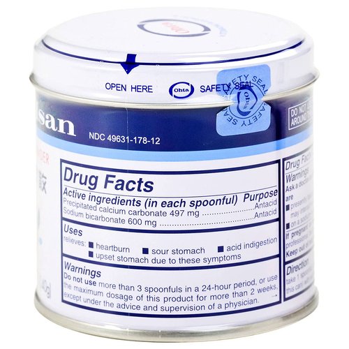 OHTA ISAN Antacid Can, Large, 0.32 Pound