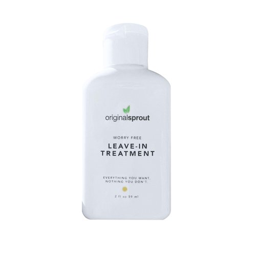 Original Sprout Worry Free Leave-In Conditioner Treatment and Detangler for All Hair Types, Travel Size 2 oz. Bottle