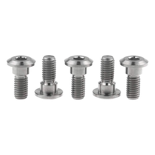Wanyifa Titanium Ti Motorcycle Rear Brake Rotor Bolt Screw M8 x 20mm for YAMAHA Pack of 5 (Normal Titanium)