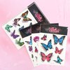 LOMIMOS Spring 200+pcs 3D Butterfly Temporary Tattoos,Waterproof Stickers for Kid Adult Body Art Party Goodie Bag(20 Sheets)