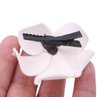 12Pcs White Hawaiian Plumeria Flower Hair Clip Foam Flower Hawaii Hair Clips Hair Pins Artificial Plumeria Hair Clips Hair Accessory Decorations for Beach Bridal Wedding Party Vacation(2.4 Inch)