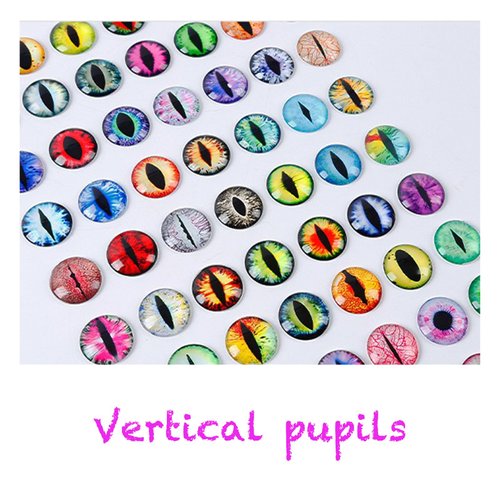 Eye Beads Nail Charms for Acrylic Nails,100PCS 3D Crystal Nail Art Rhinestones Mixed Animal Eye Decoration, Nail Diamonds Y2K Nail Jewels Accessories for Nail Art Supplies Manicure Craft DIY (0.24in)