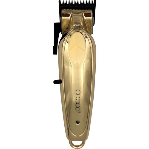 Cocco Pro BLDC Clipper, Digital Gap Pro Graphite Steel Blade, High-Torque Motor, All-Metal Housing,Gold