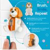 Flipper Fun Animal Panda Toothbrush Cover – Make Toothbrushing Time Fun with our Kids Toothbrush Holder with Cover – Ideal Toothbrush Holders for Bathrooms - Suction Cup Toothbrush Holder