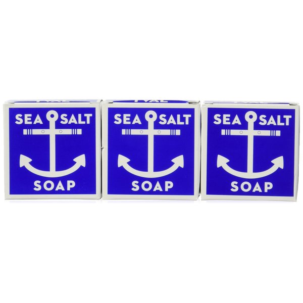Swedish Dream Sea Salt Soap Set by Kala, 4.3 Ounce (Pack of 3)