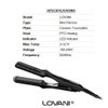 LOVANI Mini Flat Iron, Tourmaline Ceramic Small Hair Straightener, Dual Voltage Travel Hair Iron for Worldwide Use, Portable Mini Straightener with Insulated Bag