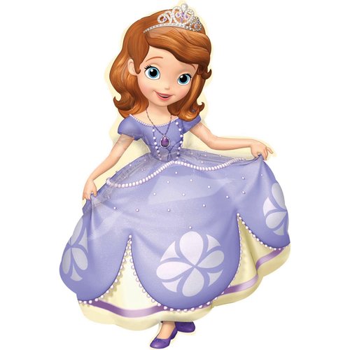 Anagram Princess Sofia Birthday Party Supplies Crown Balloon Bouquet Decorations