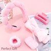 Chanaco Spa Headband, Skincare Headband, Makeup Headband, Headband for Washing Face, Wrist Bands for Washing Face, Face Wash Headband, Teen Girl Gifts Trendy Stuff, Pink Cute Hair Accessories