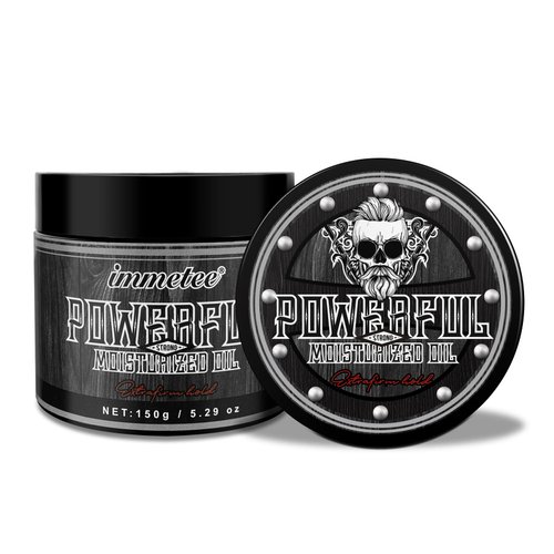 immetee Hair Pomade for Men Strong Hold, High Shine Hair Wax Hair Gel for Men, Colorless Water Based Hair Clay Easy to Wash Non-greasy All Day Hold for All Hair Styles-150g/5.29oz (Hair Pomade 1)