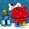 Hallmark Peanuts Boxed Christmas Cards Assortment, Classic Comics (4 Designs, 16 Cards and Envelopes)