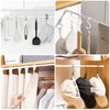 AOBOPLE 4 Pack Window Security Bar, Window Safety Bars, Adjustable Sliding Glass Door Lock, Window Lock Bar for Children Home, Extends from 15.8-27.6 Inches (White)