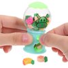Kisangel 12pcs Eraser Gumball Machines Eraser Bubble Gum Machine Gum Candy Dispenser Gumball Machine for Student Mini Gumball Machine