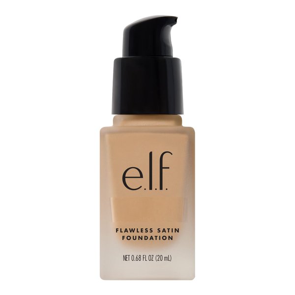 e.l.f. Flawless Finish Foundation, Improves Uneven Skin Tone, Lightweight, Medium Coverage & Semi-Matte, Vegan & Cruelty-Free, Vanilla, 0.68 Fl Oz