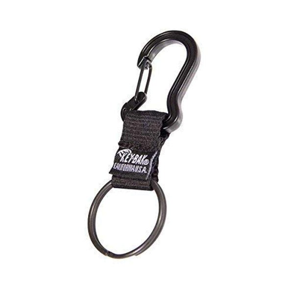 KEY-BAK Carabiner with Split Ring Key Holder