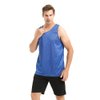 TopTie Reversible Basketball Jerseys Men's Tank Top Mesh Tank Lacrosse Jersey for Adult Youth-Blue/White-L