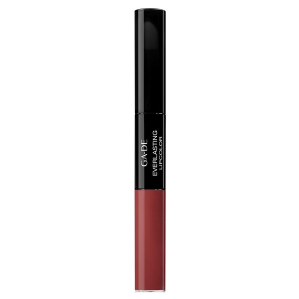 GA-DE Everlasting Lip Color, 42 - Full Coverage, Non-Oily, Moisturizing, Long Lasting Lipstick - Dries Quickly into Ultra-Thin Film - 0.28 oz