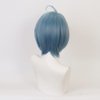Mystylecos Ensemble Stars HIMERU Short Grey Blue Cosplay Wig with Free Wig Cap