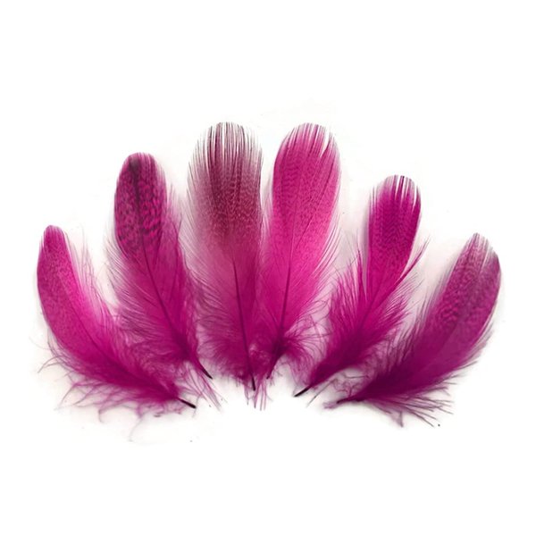 1 Pack - Hot Pink Mallard Duck Flank Feathers 0.10 Oz. Jewelry Fly Tying Craft Supply | Moonlight Feather