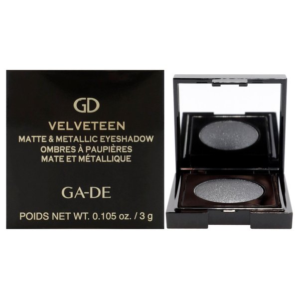 GA-DE Velveteen Metallic Eyeshadow Mono, 198 - Pearl Infused, Shimmer Eye Makeup - Silky-Soft, Densely Pigmented, Seamless Blend - 0.105 oz