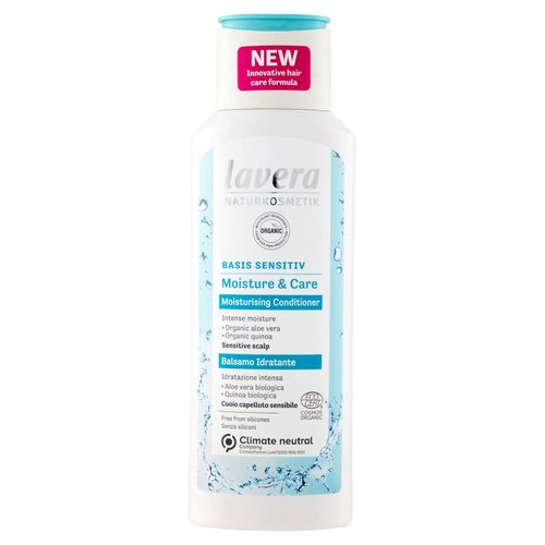 Lavera Basis Sensitiv Moisture & Care Organic Moisturizing Conditioner, 200ml