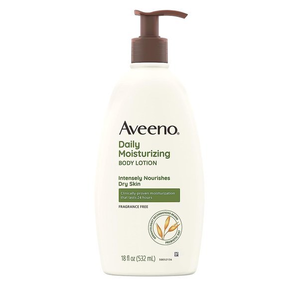 Aveeno Daily Moisturizing Lotion 18 oz (Pack of 8)