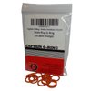 50 Pack - #11105 O-Ring Replacement for Harley Davidson Oil Drain Plug Oring (Orange Color)