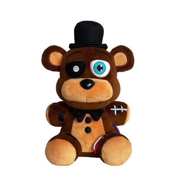 Gerdyni Stuffed Toy Withered Freddy Plush Soft Huggable for Kid All Age Fan 7 Inch