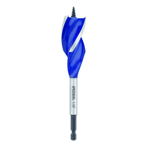 IRWIN SPEEDBOR Tri Flute Wood Drill Bit 1-1/8"(3041019)