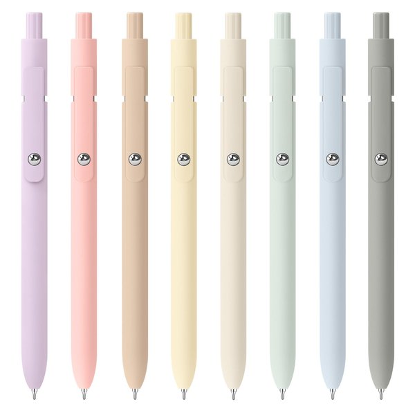 Gel Pens Fine Point Pens 0.5mm Black Smooth Writing Japanese Pens Aesthetic Office Essentials Desk Accessories Stuff Gifts for Women Girls, Stocking Stuffers, Back to School Supplies