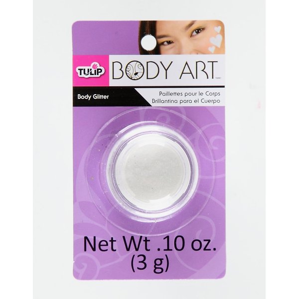 TULIP Body Art Glitter Open Stock- White