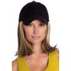 Henry Margu (Classic Hat Black - Synthetic Baseball Cap Wig in 4H