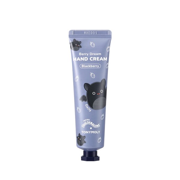TONYMOLY x Squishmallows Hand Cream, Blackberry Moisturizing, Hydrating and Nourishing Hand Lotion, Non Greasy All Skin Types, 30ml