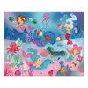 Janod 24 Piece Mermaid Floor Puzzle - Mini Suitcase Hat Box - Ages 3+ - J02683