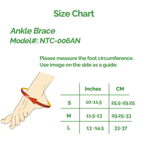 NEOTech Care Ankle Support Sleeve (1 Unit) - Open Heel, Light, Elastic & Breathable Knitted Fabric - Medium Compression - For Men, Women, Kids - Right or Left Foot - Black Color (Size M)