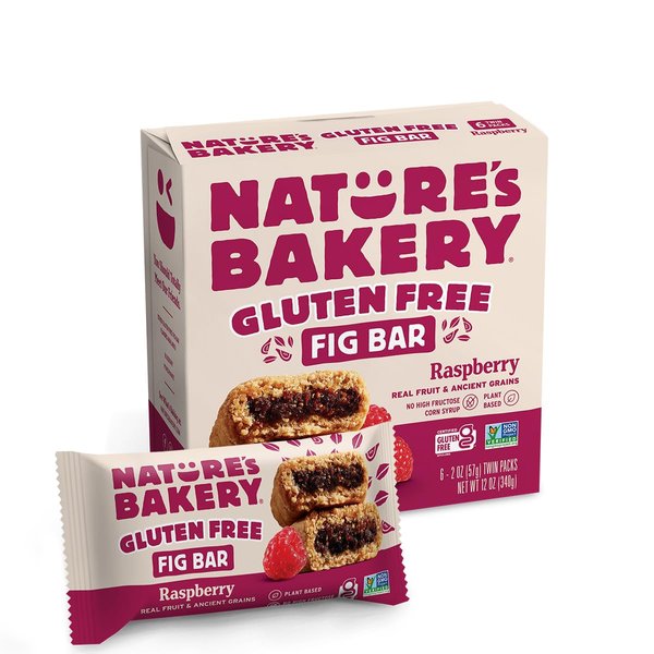 Nature's Bakery Raspberry Fig Bar, 6 Count, 2 Ounce