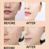 abyomon Air Cushion CC Cream, Mushroom Head Foundation, Moisturizing BB Cream Concealer Makeup Base Long Lasting with Mushroom Makeup Sponge (Natural)