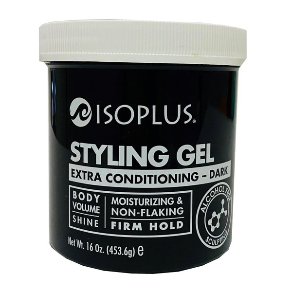 Styling Gel (extra conditioning dark) 16oz. by Isoplus