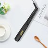 Berta Professional Digital Anti Static Ceramic Hair Straightener Straightening Flat Iron With LED Display Ceramic Tourmaline 1 Inch Plate