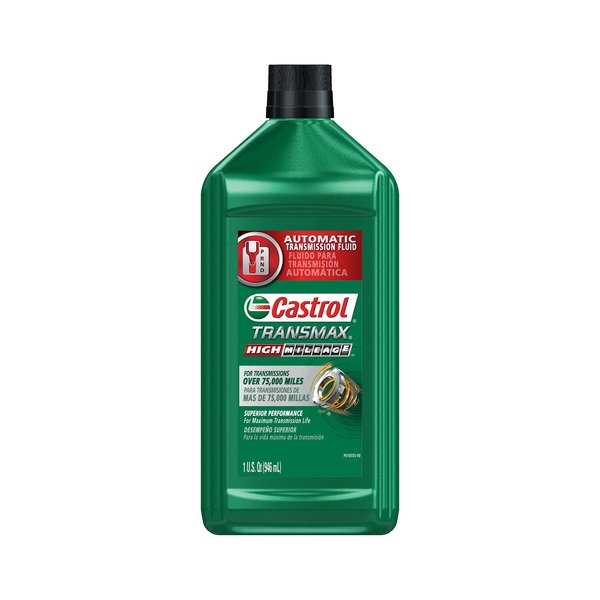 Castrol Transmax High Mileage Automatic Transmission Fluid, 1 Quart