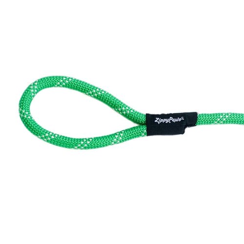ZippyPaws Zp322 Climbers Rope Leash Original 6 Ft - Green Dog Lead