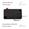 Microwave Oven Door Switch Replacement Part, 16A 125VAC, KW3AT-16 (Downward Compatible with KW3A-16), Normally Open - 1Pc