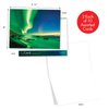 The Best Card Company - 20 Landscape Nature Note Cards Blank (4 x 5.12 Inch) (10 Designs, 2 Each) - Aurora Borealis AM7029OCB-B2x10