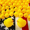 umbresen Yellow Rubber Ducks Preschool Bath Toys Bathtub Duckies Gift for Baby Shower Infants Toddlers Car Pool Float Halloween Adults Party Favors Carnival Decorations (Mini Yellow 1.8''-24pcs)