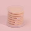 1Sets 7 PCS Multifunctional Air Cushion Puff Wet And Dry Reusable BB Cream Foundation Liquid Silicone Pad Loose Powder Sponge Egg Beauty Tool For Travel And Daily Life (Skin Color)