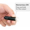 RovyVon Aurora A1 LED Keychain Flashlight, USB-C Rechargeable EDC Flashlight, 650 Lumens Super Bright with EDC Pocket-Sized, Momentary On, Lock Mode,Gift for Daily Use Outdoor(Black)