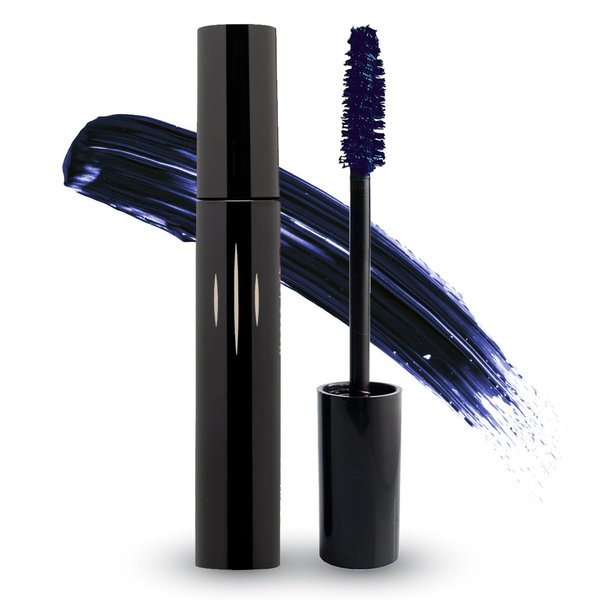 Radiant Professional Magna Lash Mascara, Volume and Curl, Silicone Brush, Deep Color, Smudge Proof, Lengthening Lashes, Cruelty Free, Natural Wax For Healthy Eyelashes, 0.43 ounces (05 Midnight Blue)