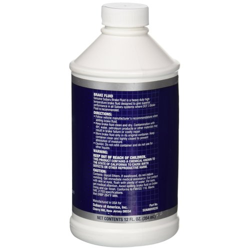 Subaru SOA868V9220 Brake Fluid - 12 fl.oz
